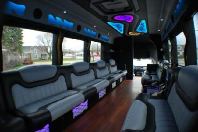 Hollywood 22 Passenger Party Bus 
